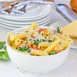 Parmesan Pasta with Prosciutto