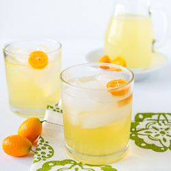 Kumquat Lemongrass Rum Cocktail