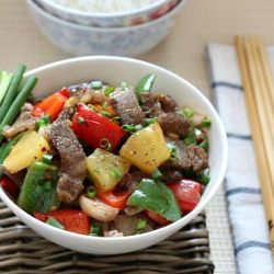 Quick spicy beef stir fry