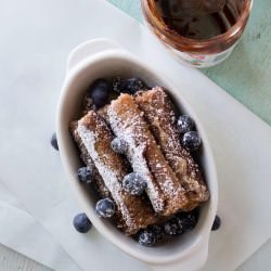 Nutella French Toast Rollups