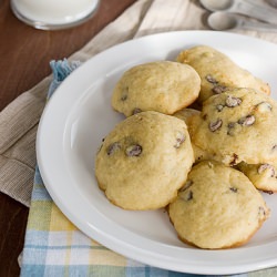 Banana Chocolate Chip Cookies