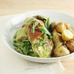 Chicken Fillets with Pesto Sauce