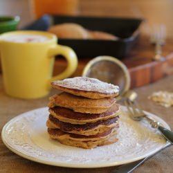 Gluten Free Morning Glory Pancakes