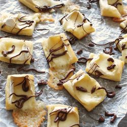 Nutella Brie Bites