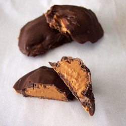 Carob Peanut Butter Eggs