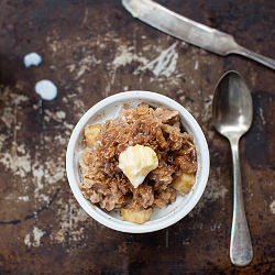Basic Apple Walnut Oatmeal