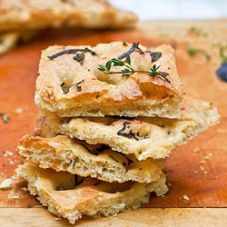 Herbed No-Knead Focaccia
