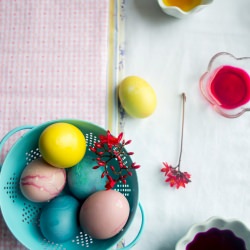Home Made Naturally Dyed Eggs