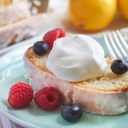 Lemon Loaf Cake with Lemon Glaze