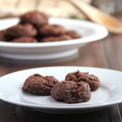 Fudgy Chocolate Cherry Cookies