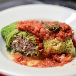 Cabbage Rolls with Beef