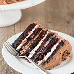 Choc Cake w/Marshmallow Filling