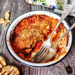Eggplant Baked with Mozzarella