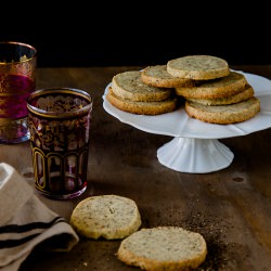 Chai Shortbread Cookies