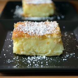 Magic Cake aka Chiffon Egg Custard