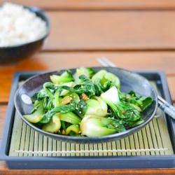 Sesame Bok Choy
