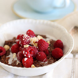 Chocolate Hazelnut Breakfast Oats