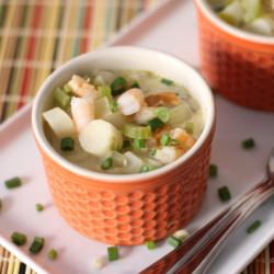 Ginger Coconut Soup with Wai San