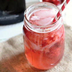 Strawberry Gin and Tonic