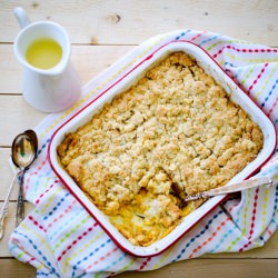 Mango Ginger Crumble