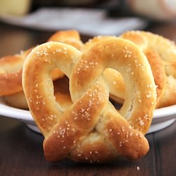Soft Salted Pretzels