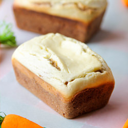 Mini Carrot Cake Loaves