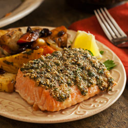 Herb Basted Salmon