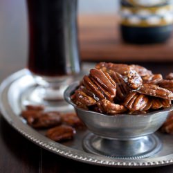 Beer Candied Pecans