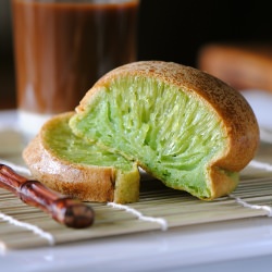 Pandan Honeycomb Cake