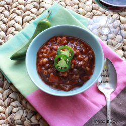 Wheat Berry Vegetarian Chili