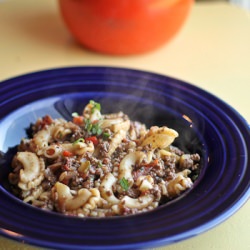 Turkish Ground Meat and Pasta
