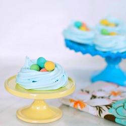 Meringue Easter Nests