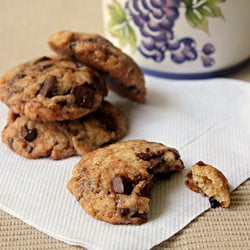 Vegan Chocolate Chunk Cookies
