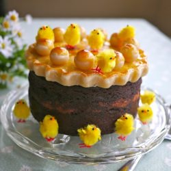 Chocolate Simnel Cake