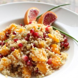 Quinoa Salad with Blood Orange Dres
