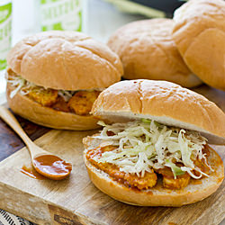 BBQ Tempeh Sandwiches