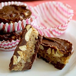 Raw Vegan Snickers Bars