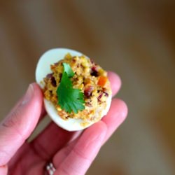 Curried Deviled Eggs