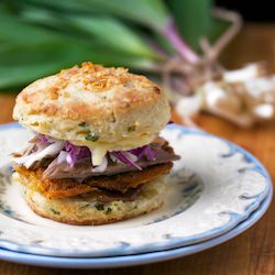 Ramp and Cheese Biscuits