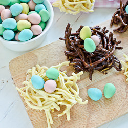 Chocolate Easter Nests