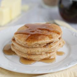 Whole Wheat Blender Pancakes