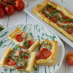 Caprese Tarts