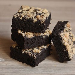 Streusel Brownies