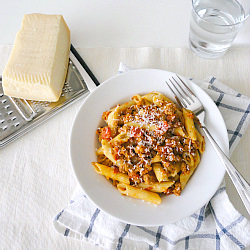 Spicy Italian Sausage Penne