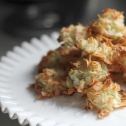 Coconut Lime Macaroons