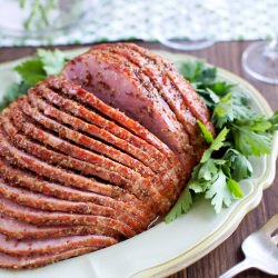 Honey Mustard Glazed Ham