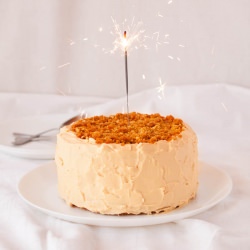 Salted Caramel Birthday Cake