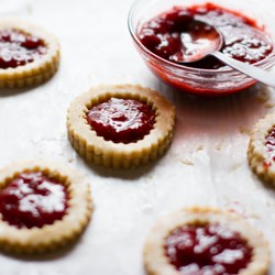 Paleo Strawberry Jam Cookies