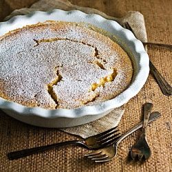 Meyer Lemon Pudding Cake