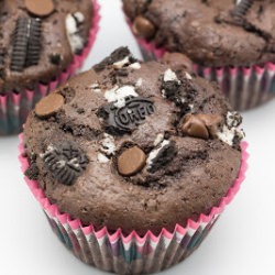 Espresso-Oreo Muffiins